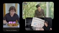 Scenes from Run Jin with Tom Cruise | Images via: BangtanTV on YouTube | Collage by: Beatrix Kondo of Soap Central